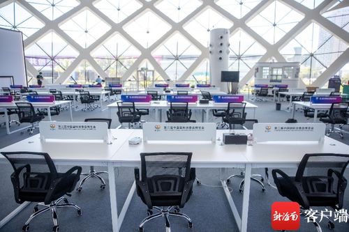 原創(chuàng)組圖 第二屆消博會(huì)新聞中心 將為參會(huì)記者提供優(yōu)質(zhì)服務(wù)